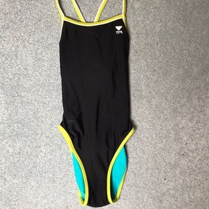 TYR reversible one piece bathing suit